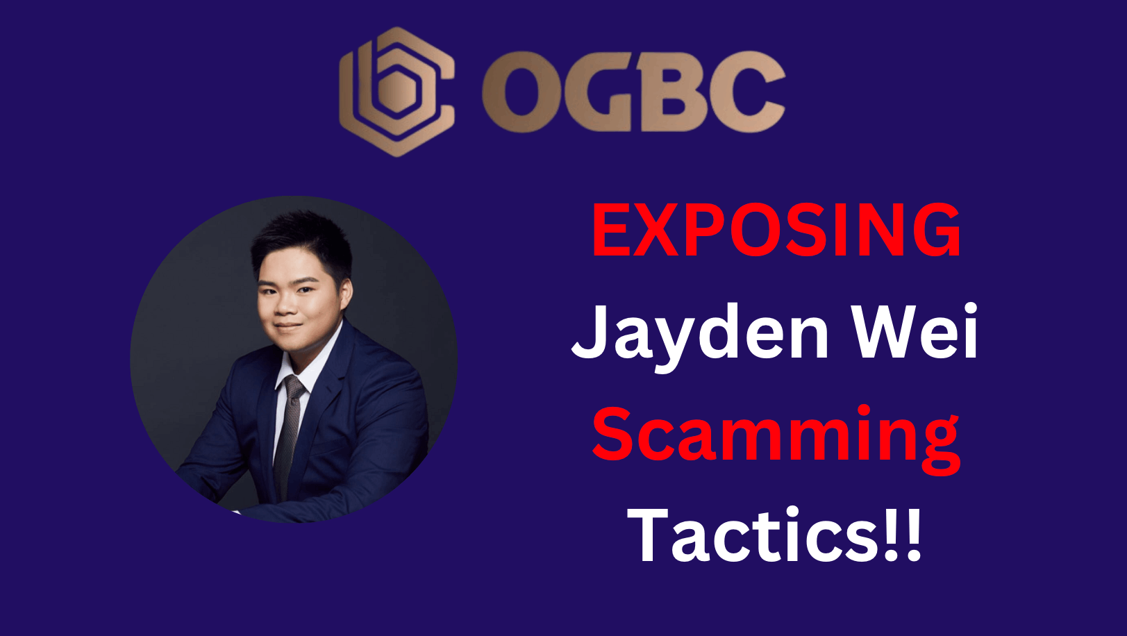 Jayden Wei scam tactics exposed